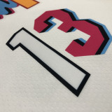 Miami Heat  ADERAYO#13 White City Edition NBA Jerseys