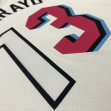 Miami Heat  ADERAYO#13 White City Edition NBA Jerseys