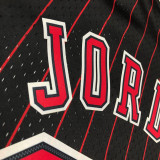 1997/98 Bulls JORDAN #23 Black Retro NBA Jerseys 热压