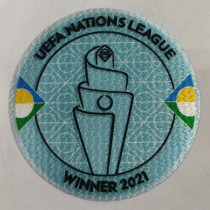 UEFA NATIONS LEAGUE WINNER 2021 PATCH  欧国联冠军章 (You can buy it alone OR tell us which jersey to print it on. )