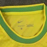 2022/23 Brazil Special Edition Yellow Fans Soccer Jersey