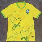 2022/23 Brazil Special Edition Yellow Fans Soccer Jersey