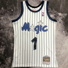 1993-94 Magic HARDAWAY #1 White Retro NBA Jerseys 热压