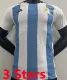 2022/23 Argentina Home Player Version Soccer Jersey (3 Stars 3星)