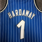 1994-95 Magic HARDAWAY #1 Blue Retro NBA Jerseys 热压