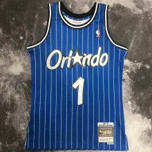 1994-95 Magic HARDAWAY #1 Blue Retro NBA Jerseys 热压