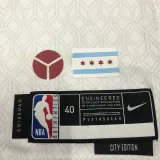 Bulls PIPPEN #33 White City Edition NBA Jerseys