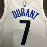 Nets DURANT # 7 White City Edition NBA Jerseys