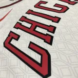 Bulls PIPPEN #33 White City Edition NBA Jerseys