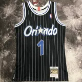 1994/95 Magic HARDAWAY #1 Black Retro NBA Jerseys 热压