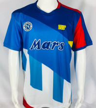 #10 Napoli Maradona Version Retro Soccer Jersey 背后10号