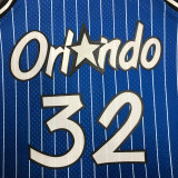 1994/95 Magic ONEAL #32 Blue Retro NBA Jerseys 热压