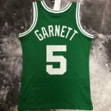 2007/08 Celtics GARNETT #5 Green Retro NBA Jerseys 热压