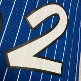 1994/95 Magic ONEAL #32 Blue Retro NBA Jerseys 热压