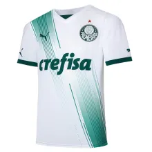 2023/24 Palmeiras 1:1 Quality Away White Fans Soccer Jersey
