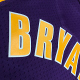 2000/01 Lakers BRYANT #8 purple Retro NBA Jerseys热压