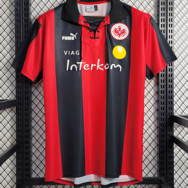 1999/2000 Frankfurt Home Red Black Retro Jersey