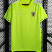 2022/23 Argentina Green Goalkeeper Fans Jersey (3 Stars 3星)
