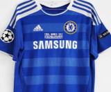 2011/12 CFC Home UCL Final Version Retro Long Sleeve Retro Soccer Jersey