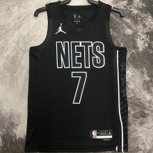 2023 Nets DURANT #7 Black  NBA Jerseys