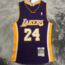 2008/09 Lakers BRYANT #24 Purple Retro  NBA Jerseys 热压