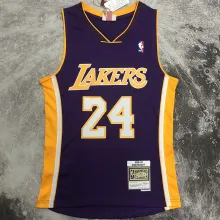 2008/09 Lakers BRYANT #24 Purple Retro  NBA Jerseys 热压