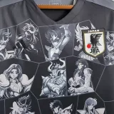 2023 Japan Anime Saint Black Fans Soccer Jersey