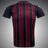 2008/09 Man City Away Red Black Retro Jersey