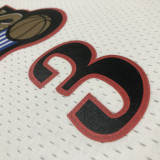 1997/98 76ers IVERSON #3 Retro White NBA Jerseys热压