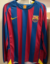 2005/06 BA Home Long Sleeve Retro Soccer Jersey League Edition 联赛版