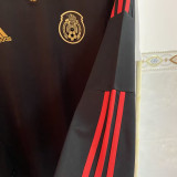 2011/12 Mexico Away Black Retro Long Sleeve Jersey