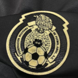 2011/12 Mexico Away Black Retro Long Sleeve Jersey