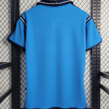2001/02 Man City Home Blue Retro Soccer Jersey