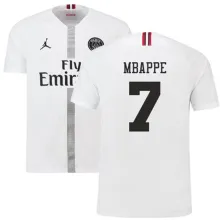 MBAPPE #7 PSG JD 1:1 Quality White Fans Jersey 2018/19 ★★
