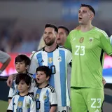 MESSI #10 Signature Version Argentina Home Player Version Jersey (3 Stars 3星 签名和图版) ★★