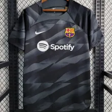 2023/24 BA Black Goalkeeper Soccer Jersey