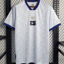2023/24 EL Salvador Away White Fans Soccer Jersey 萨尔瓦多