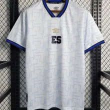 2023/24 EL Salvador Away White Fans Soccer Jersey 萨尔瓦多