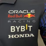 2023/24 Red Bull Racing Black F1 Team POLO T-Shirt (有领 拉链)