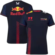 2023/24 Red Bull Racing No.11 Black F1 Team T-Shirt (号码 11 圆领)