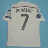 2014/15 RM Home White Retro Soccer Jersey