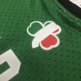 2007 Celtics PIERCE #32 Retro Green NBA Jerseys热压