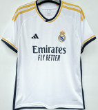 2023/24 RM 1:1 Quality Home White Fans Soccer Jersey