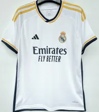 2023/24 RM 1:1 Quality Home White Fans Soccer Jersey