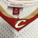 2003/04 Cleveland JAMES #23 Retro White NBA Jerseys热压