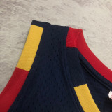 2008/09 Cleveland JAMES #23 Retro Dark Blue NBA Jerseys热压