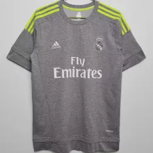 2015/16 RM Away Grey Retro Soccer Jersey
