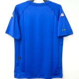 2000 Italy Home Blue Retro Soccer Jersey