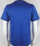 1970 Italy Home Blue Retro Soccer Jersey
