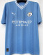 2023/24 Man City 1:1 Quality Home Blue Fans Soccer Jersey